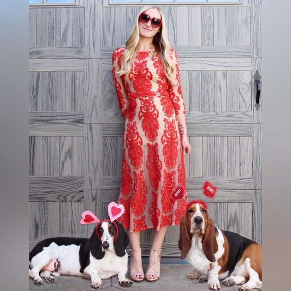 For Love & Lemons San Marcos Dress
Red Lace - Picture 6 of 8